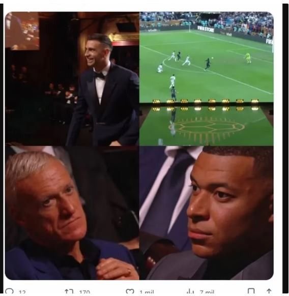 Las mejores memes del Balón de Oro: Messi, el Dibu, Diego y dedicatorias a los franceses
