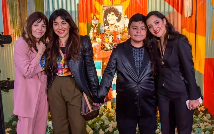 "Como Diego soñaba": así fue el emotivo encuentro de los hijos de Maradona en su cumpleaños