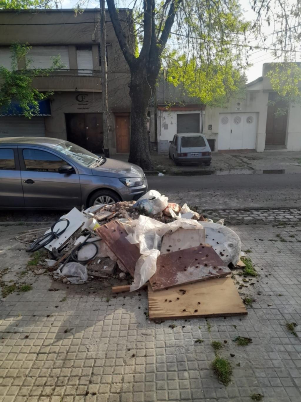 Una montaña de residuos