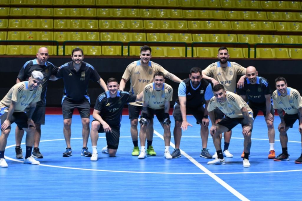 Va por gloria: la Selección de Futsal juega la final con Brasil