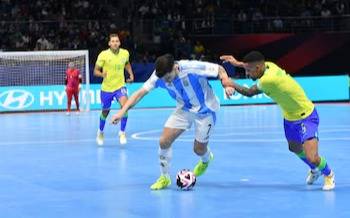 Argentina no pudo con Brasil y cayó en la final del Mundial de Futsal 2024