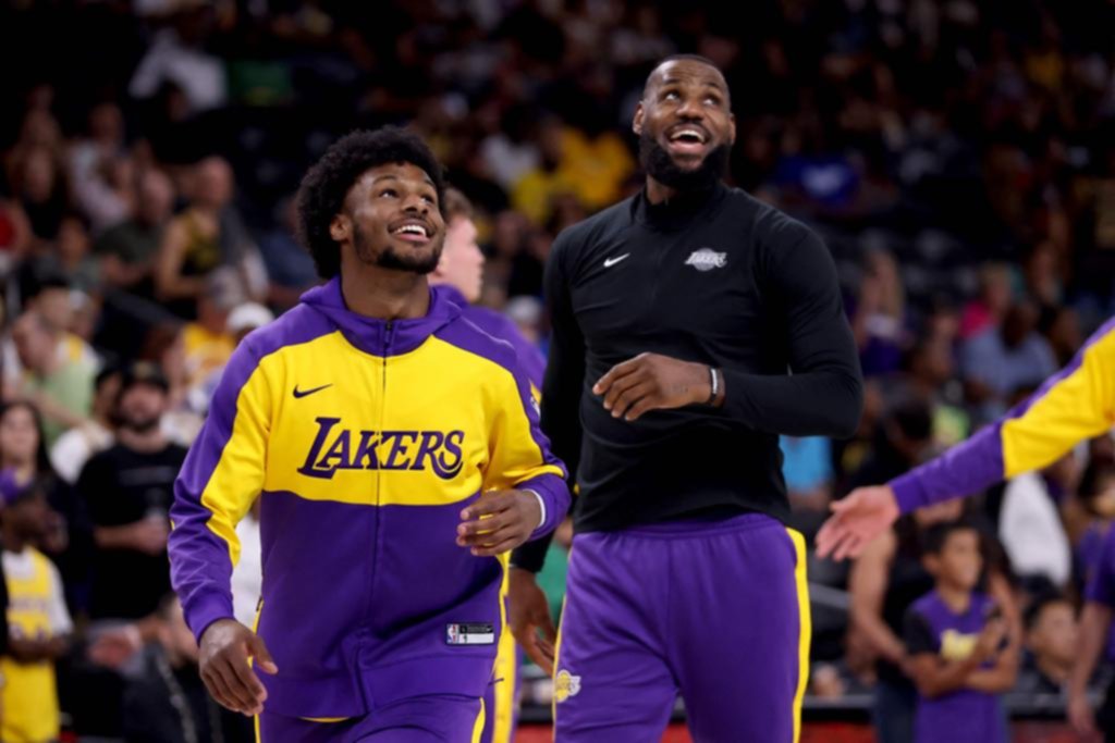 Una cuestión de familia, LeBron y Bronny James