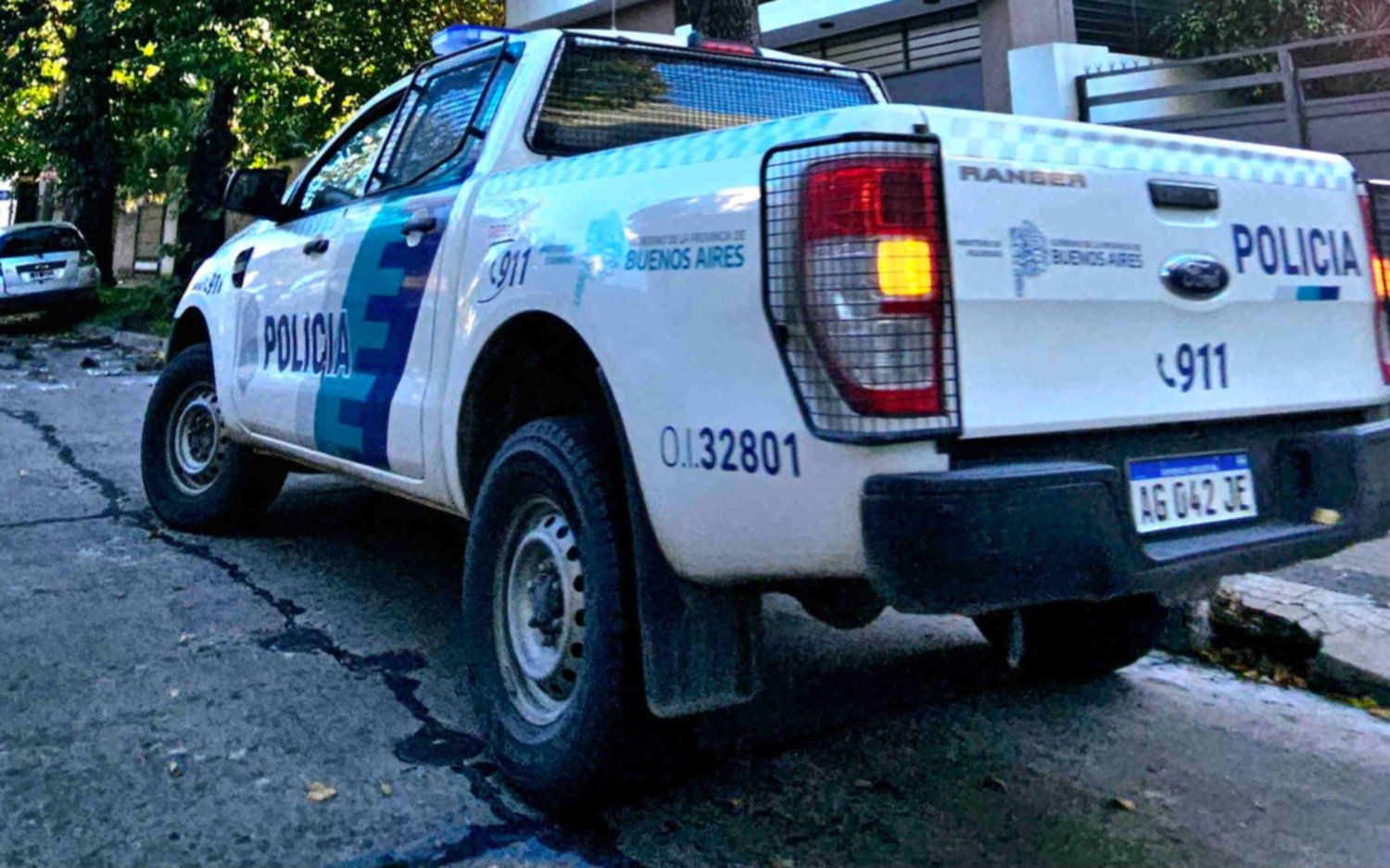 Piedrazos en pleno centro de La Plata: dos detenidos