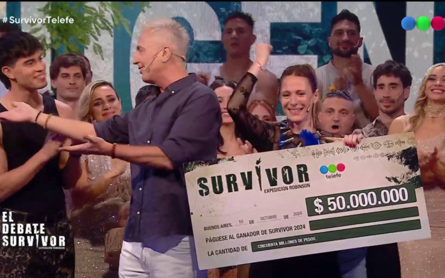 Eugenia Propedo se convirtió en la gran ganadora de Survivor Argentina: se alzó con un cheque de 50 millones de pesos