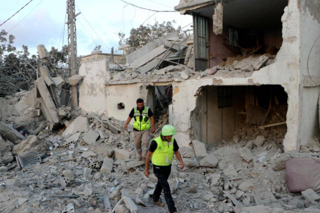 Lluvia de drones del Hezbolá contra Israel