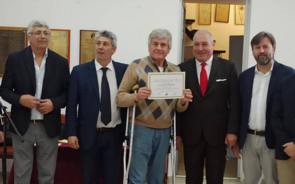 Reconocimiento para martilleros con más de 40 años de trayectoria
