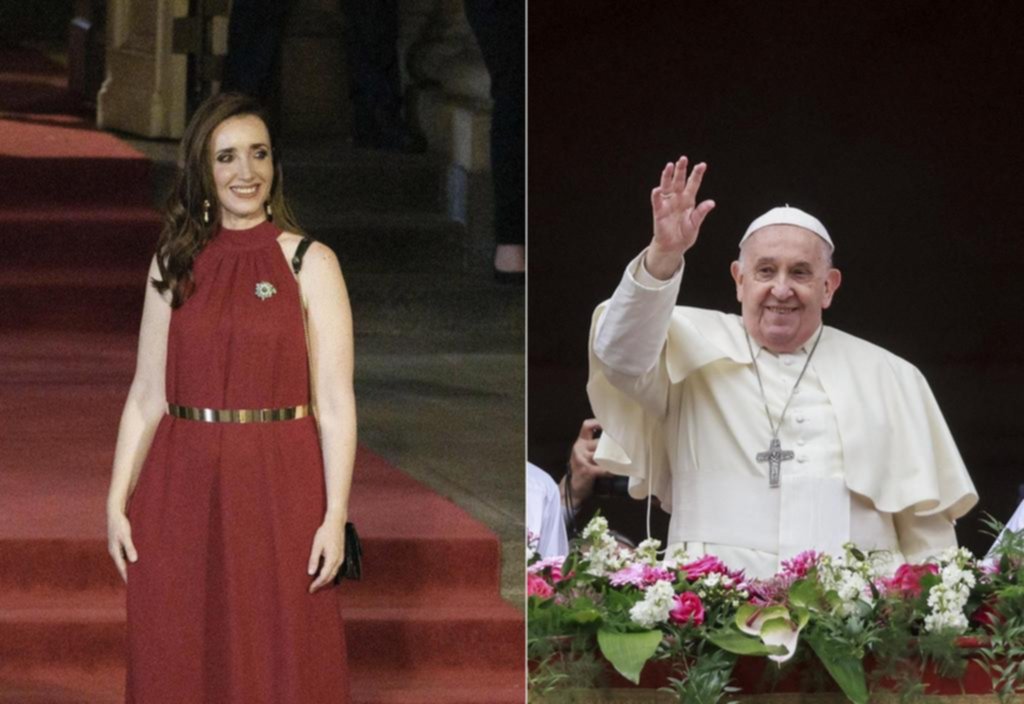 Villarruel tiene una audiencia privada con el papa Francisco