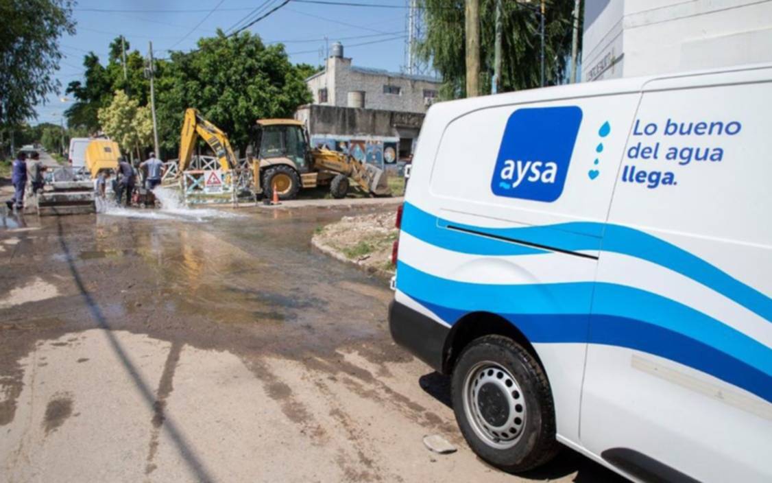AySA anunció cortes en Quilmes Oeste