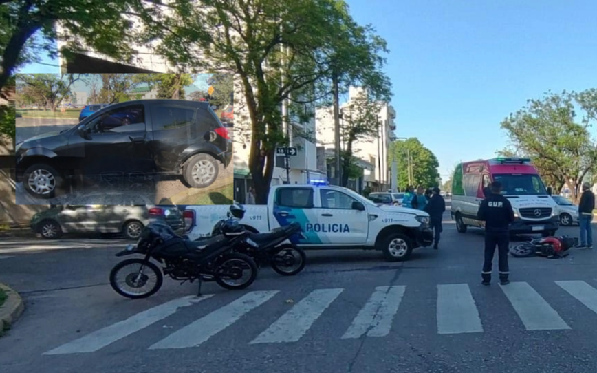 Tensión en Barrio Norte y avenida 32 cortada por un choque