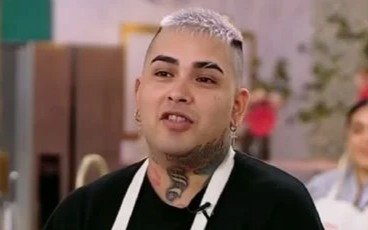 Callejero Fino y un mensaje que conmovió a Wanda Nara y a sus compañeros de Bake Off: "Lo hago por él"