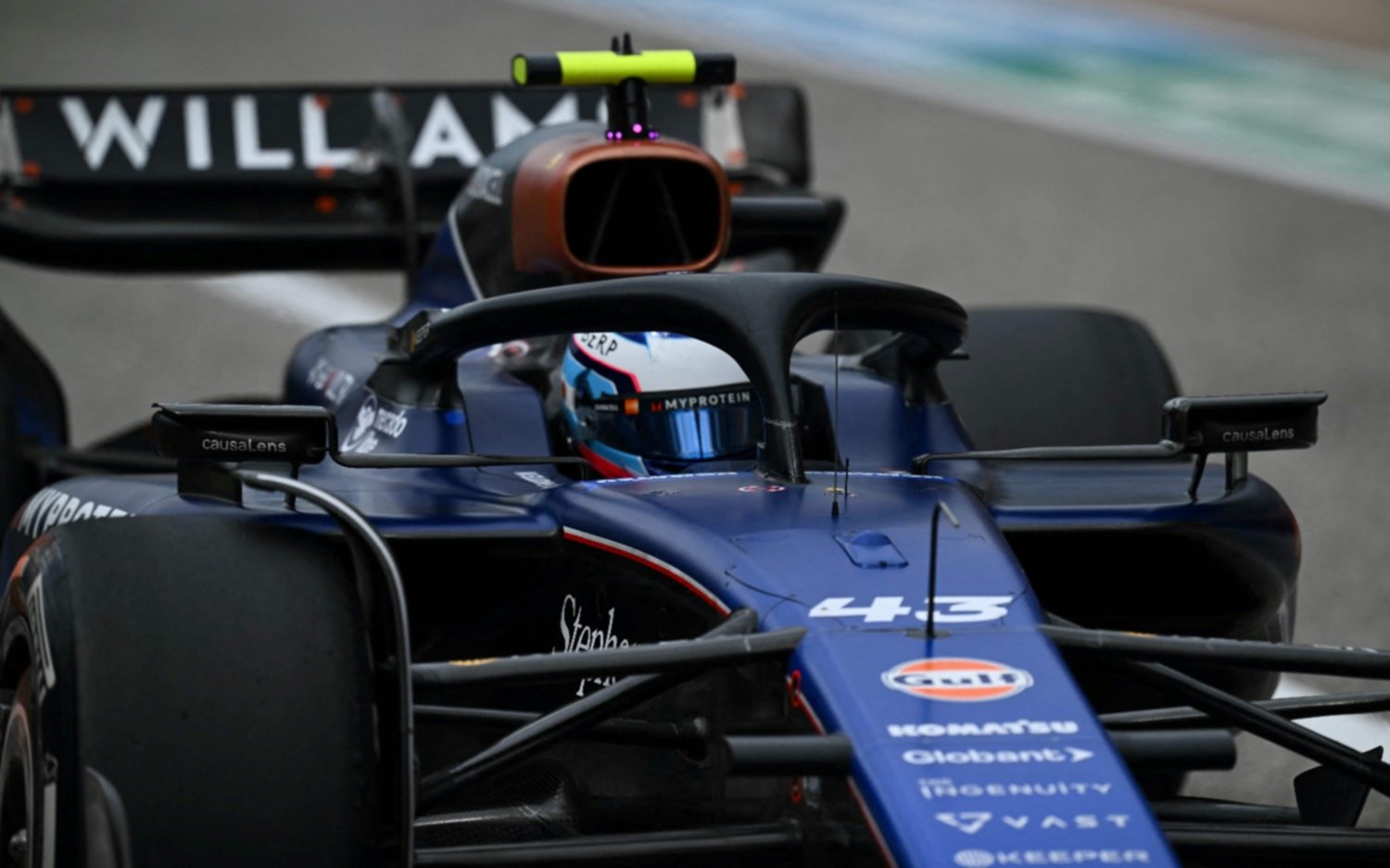 En la primera práctica del GP de Estados Unidos, Franco Colapinto terminó en la decimo séptima posición