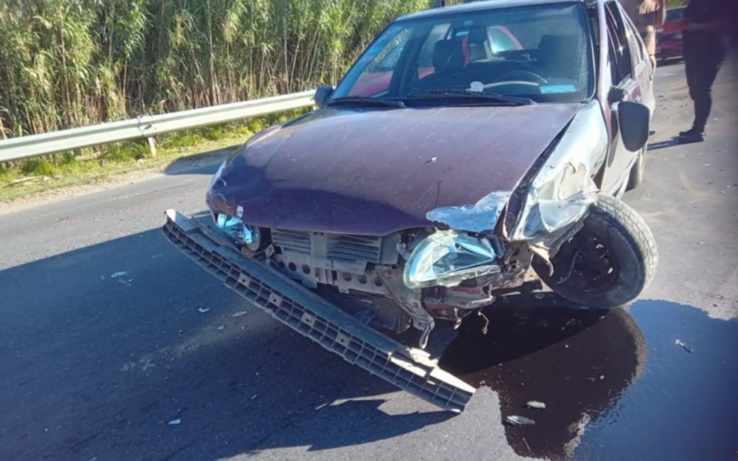 Un triple choque en Berisso dejó como saldo a un chico de 12 años herido
