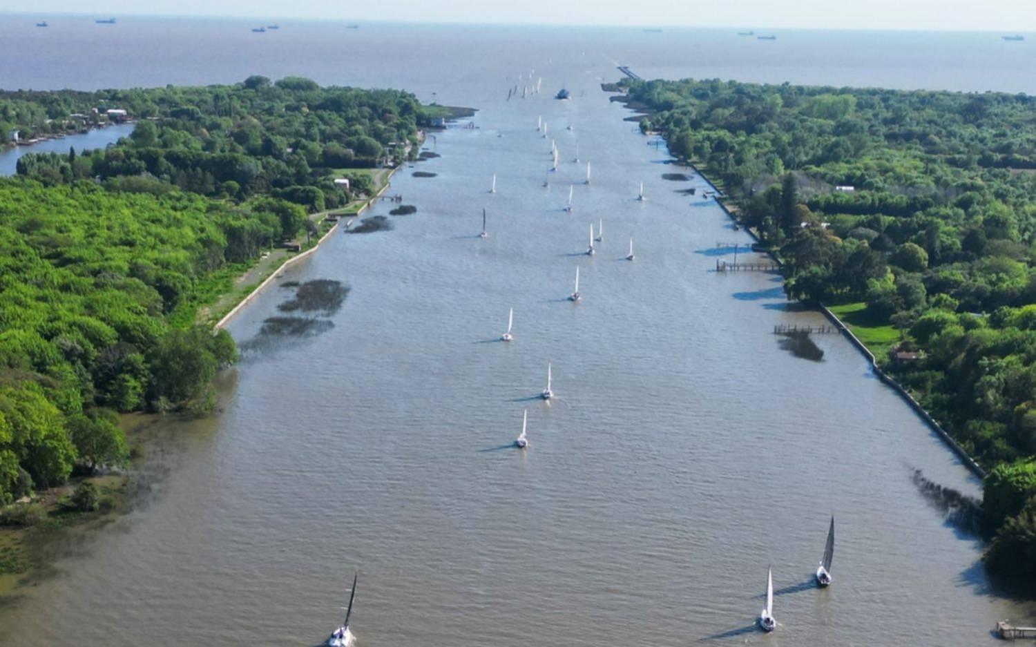 Con récord de participantes, se realizó la Regata por el Canal Magdalena