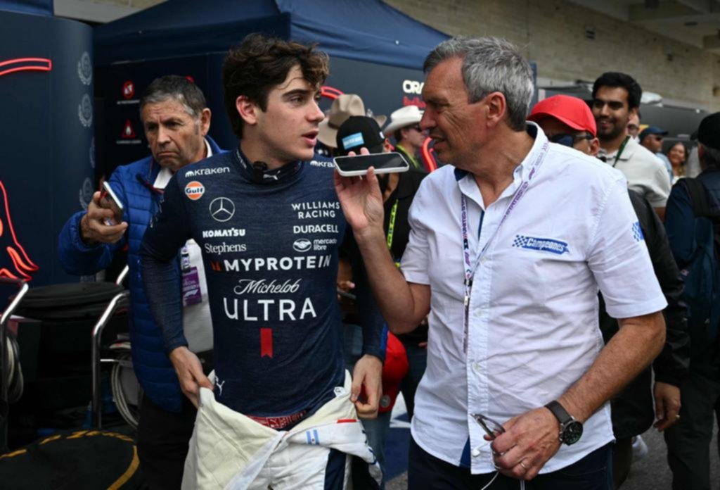 Colapinto largará 16º en el GP de Estados Unidos