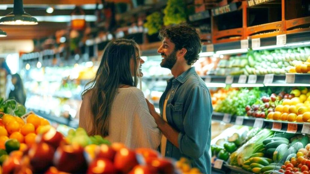 Nuevas formas de conocerse: entre las góndolas o en busca de trabajo