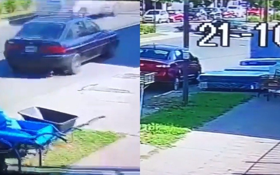 VIDEO. Otro conductor que "se escapa" en La Plata: atropelló una joven en 32 y 136 y se fugó