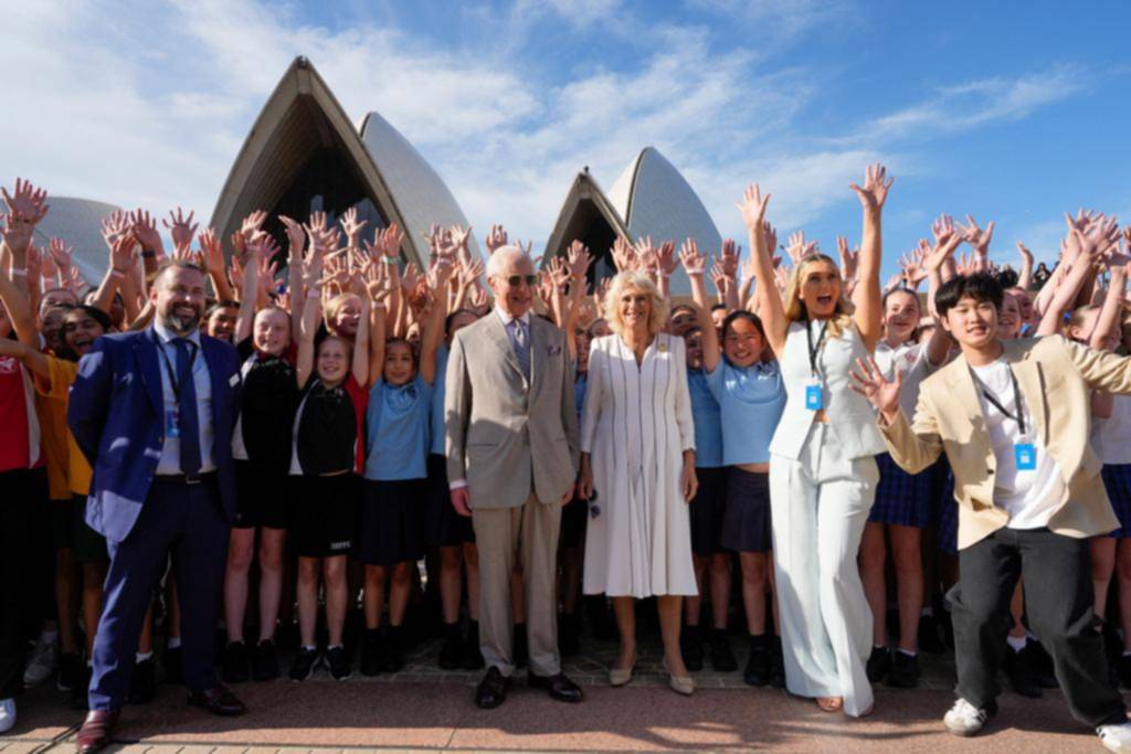 Carlos III se despidió de Australia con una fiesta en la Ópera de Sídney