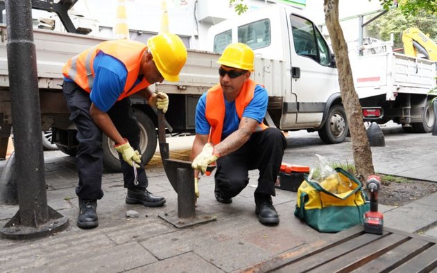 Comenzaron las obras de puesta en valor de calle 8