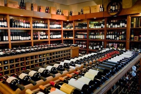 Caída en la venta de vinos