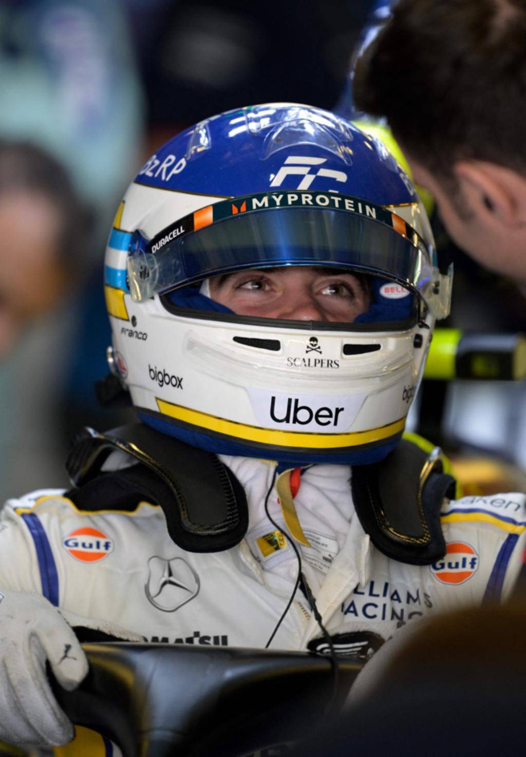 Colapinto fue 11º y 15º en las pruebas libres