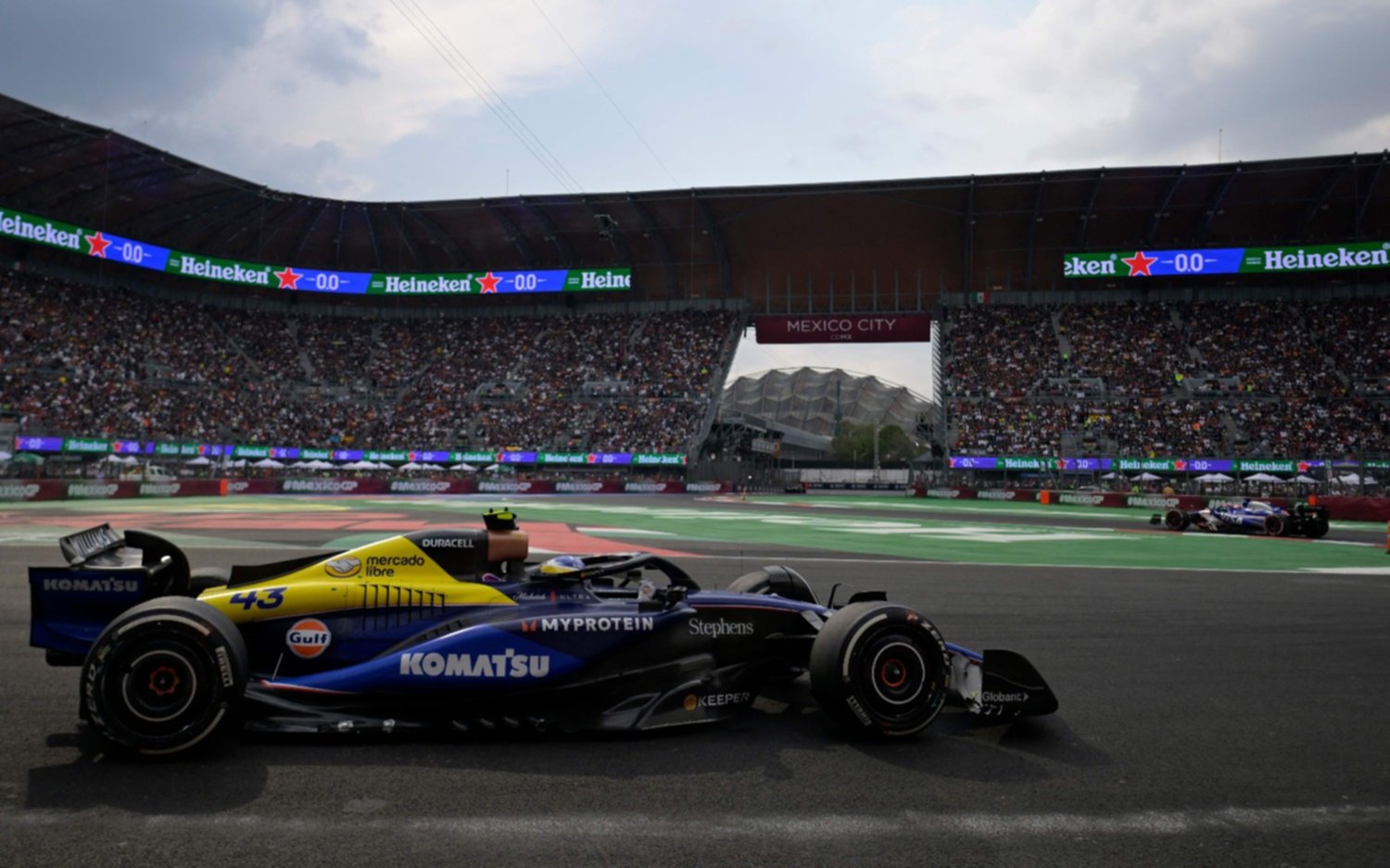 Fórmula 1: Franco Colapinto terminó en el 12º puesto del Gran Premio de México