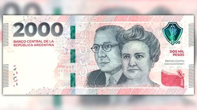 Se suspende la emisión de billetes de $ 2.000: cuál es el motivo