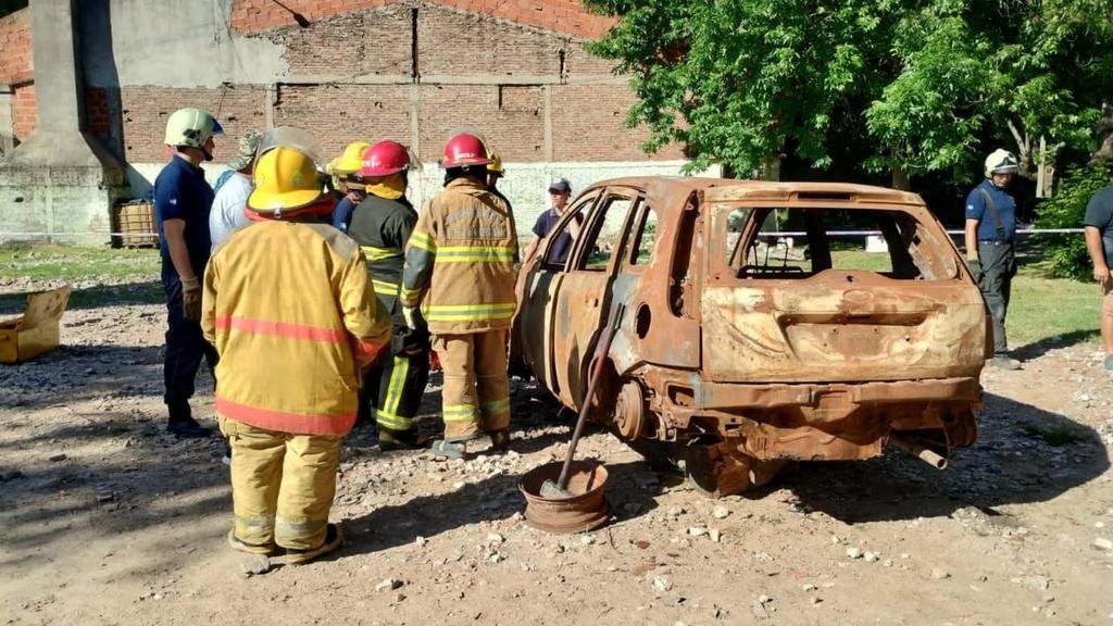 Capacitación internacional para los bomberos voluntarios de Arturo Seguí