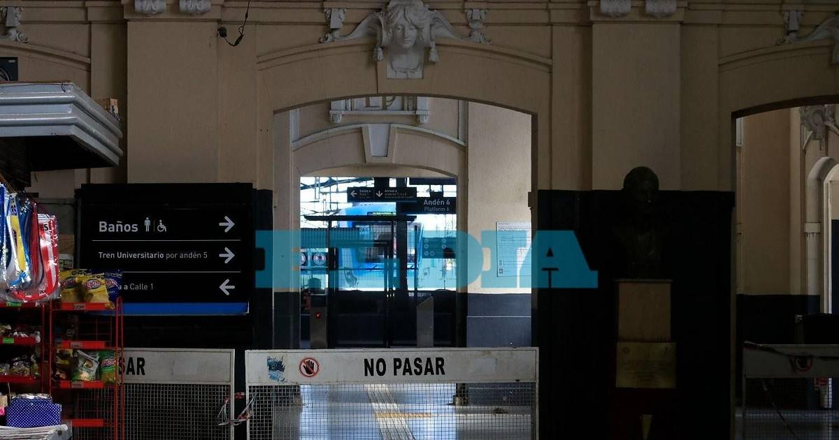 El paro en La Plata: sin tren, filas en las paradas de micros y bajo ...