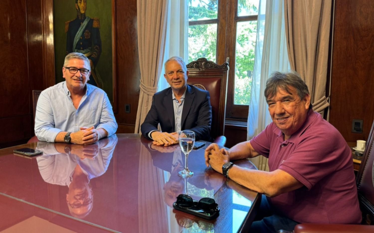 Alak se reunió con sindicatos de municipales