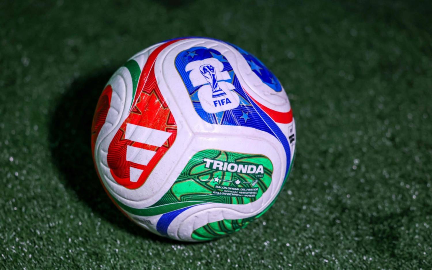 La FIFA dio a conocer a "Trionda", la pelota que se usará en el Mundial 2026