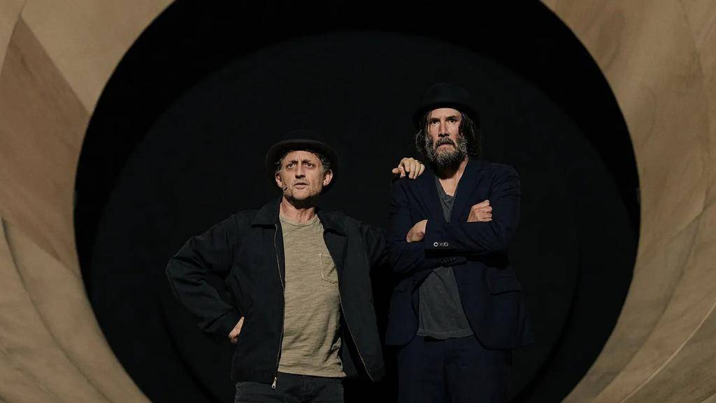 “Esperando a Godot” Keanu Reeves y Alex Winter, reencuentro clásico en Broadway