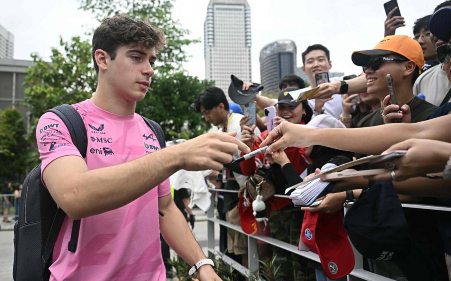 Colapinto terminó 19º y lejos de Gasly en la primera prueba del Gran Premio de Singapur  