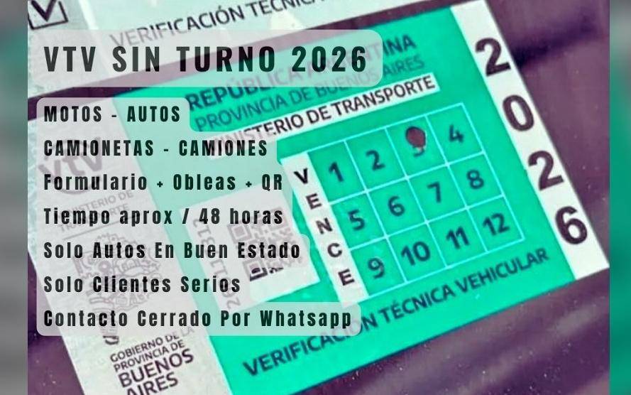 Alerta por estafas con la VTV a través de Facebook