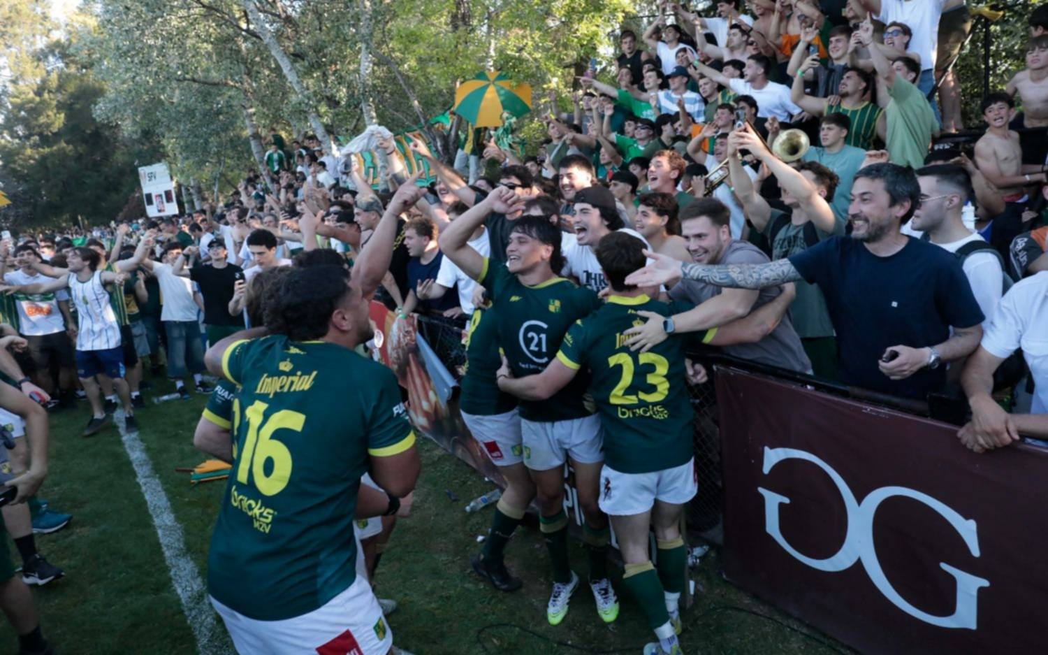 Los Tilos se impuso ante San Luis y festejó en otra edición del clásico del rugby en La Plata