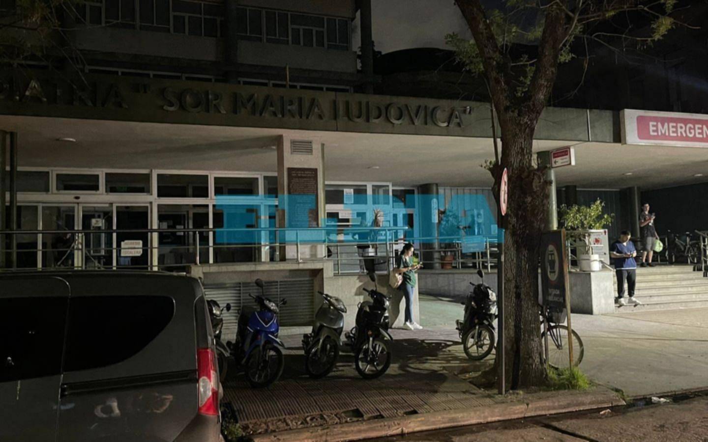Corte de luz afectaba al Hospital de Niños de La Plata