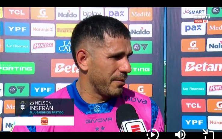 Nelson Insfrán tuvo otra tarde soñada en Junín