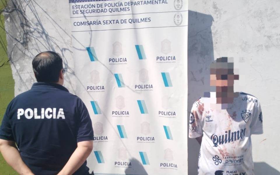 Detienen a hombre en Ezpeleta acusado de homicidio tras apuñalar a su cuñado en una pelea