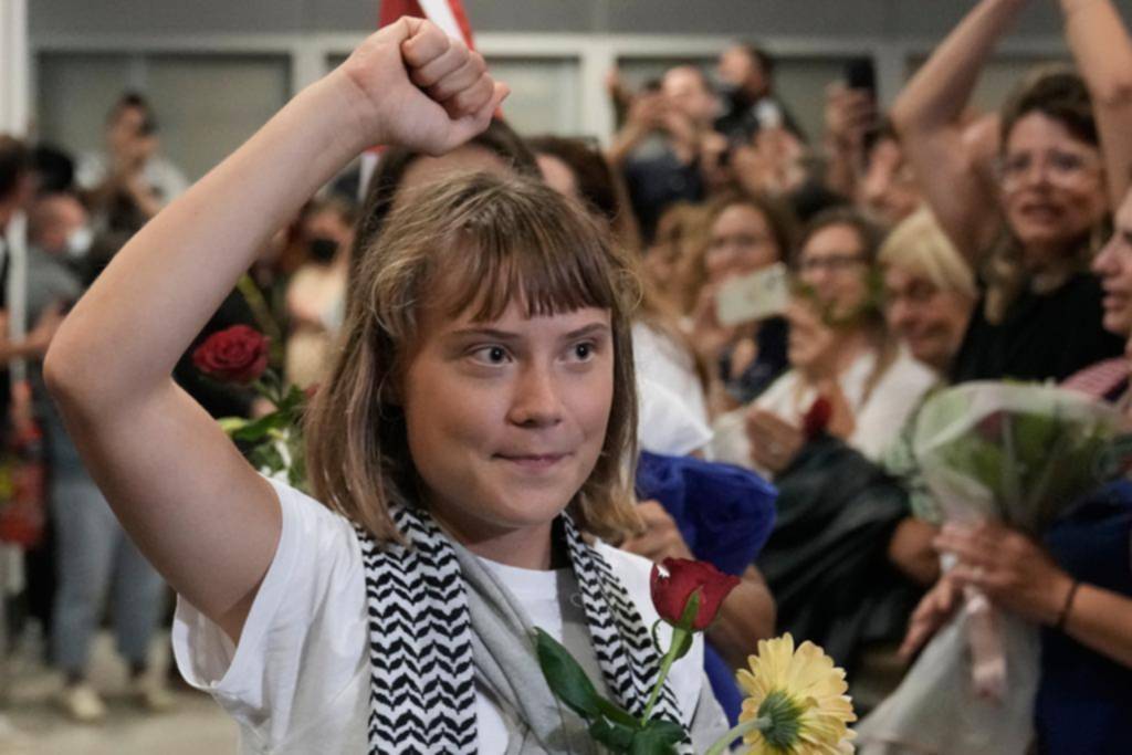 Israel deportó a la activista sueca Greta Thunberg