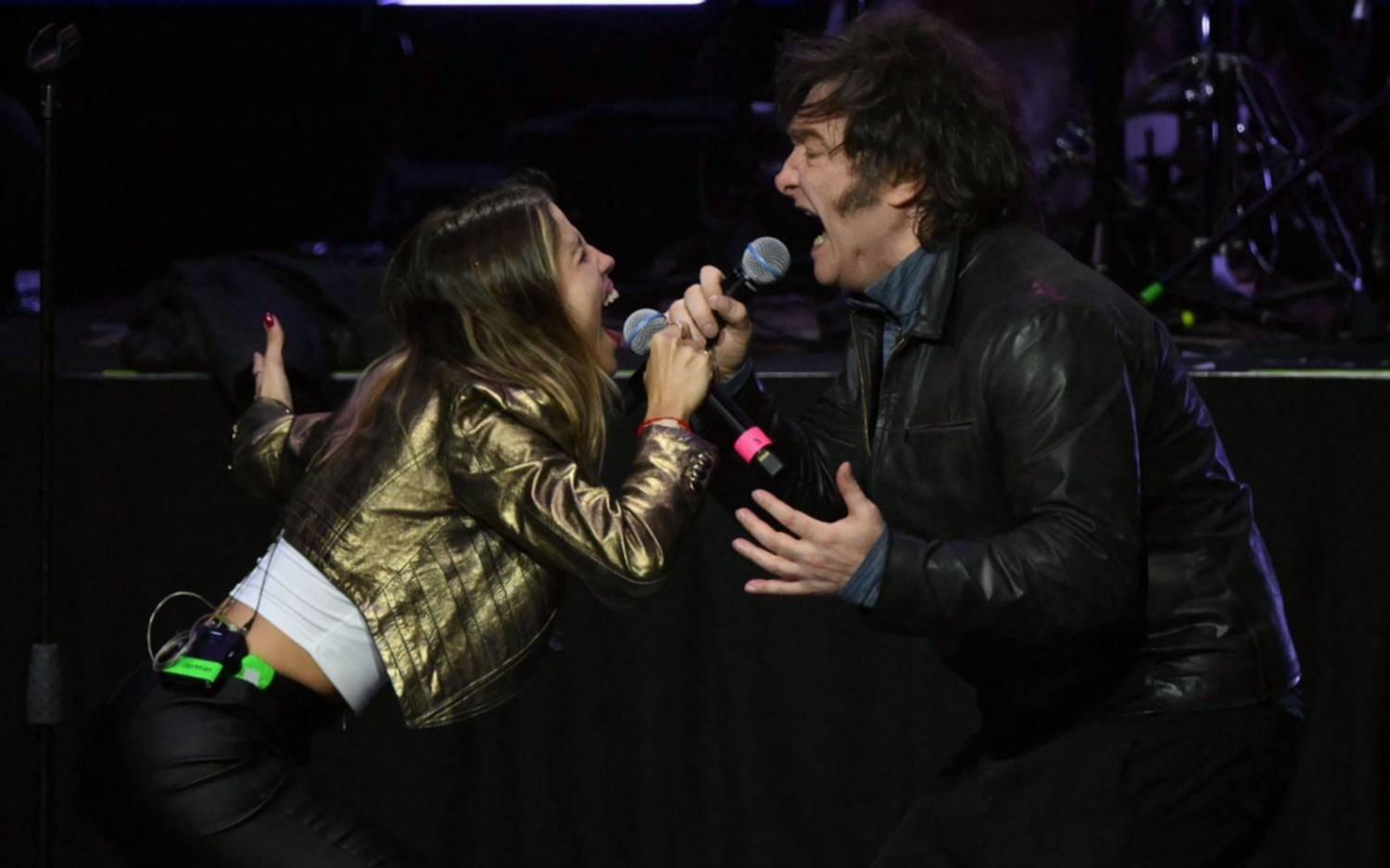 EN FOTOS. El rockstar Javier Milei, en el Movistar Arena