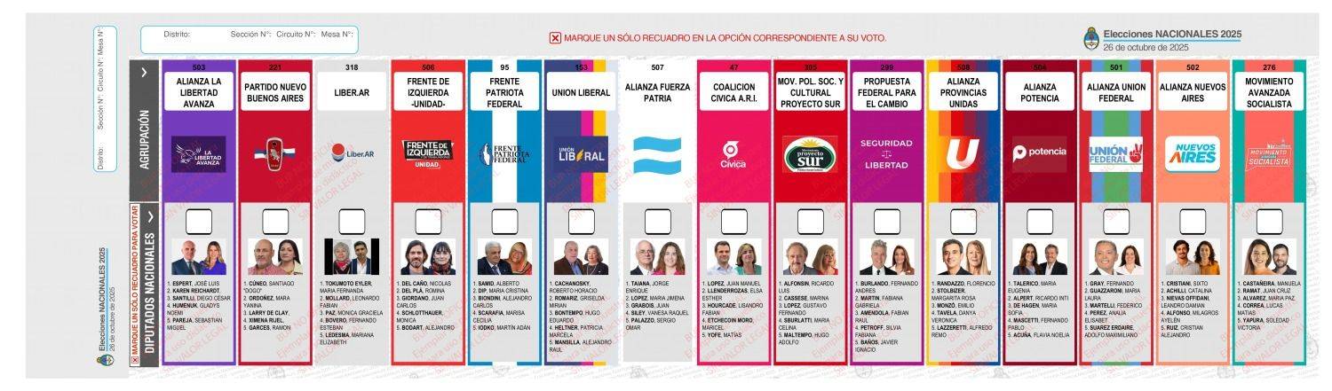 La Junta Electoral recibirá mañana en La Plata a LLA para definir si reimprimen boletas, que costaría $15 mil millones