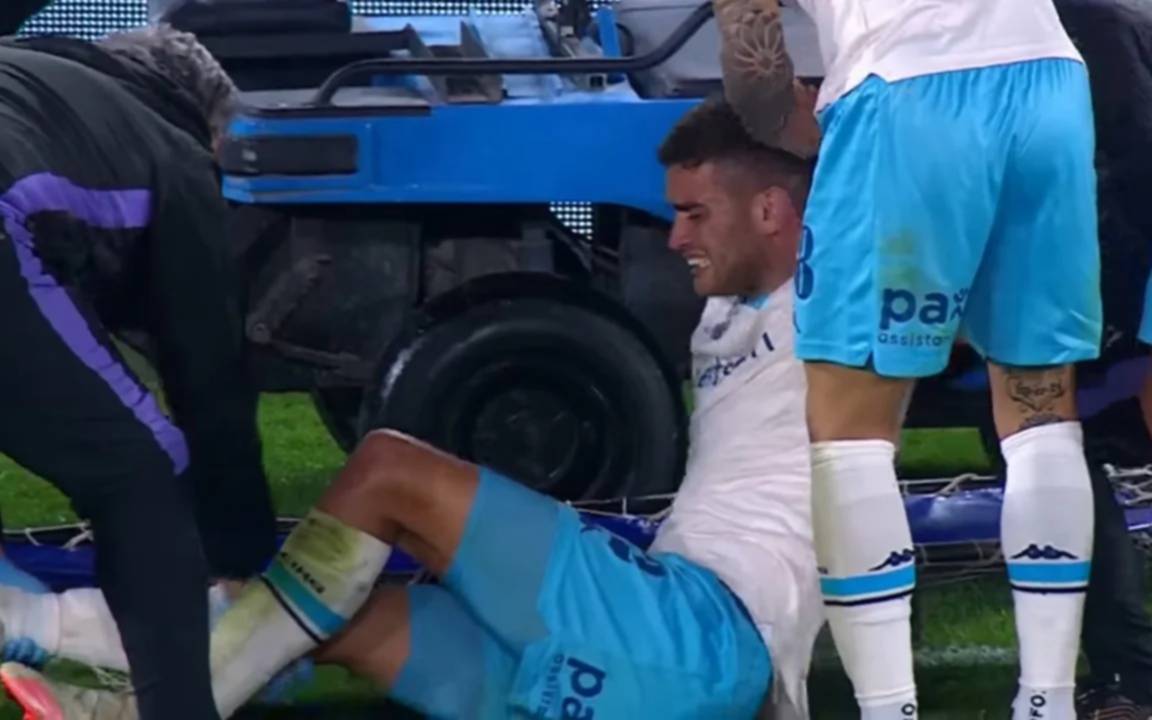 Una mala para Racing: se le terminó el año a Elías Torres por una grave lesión