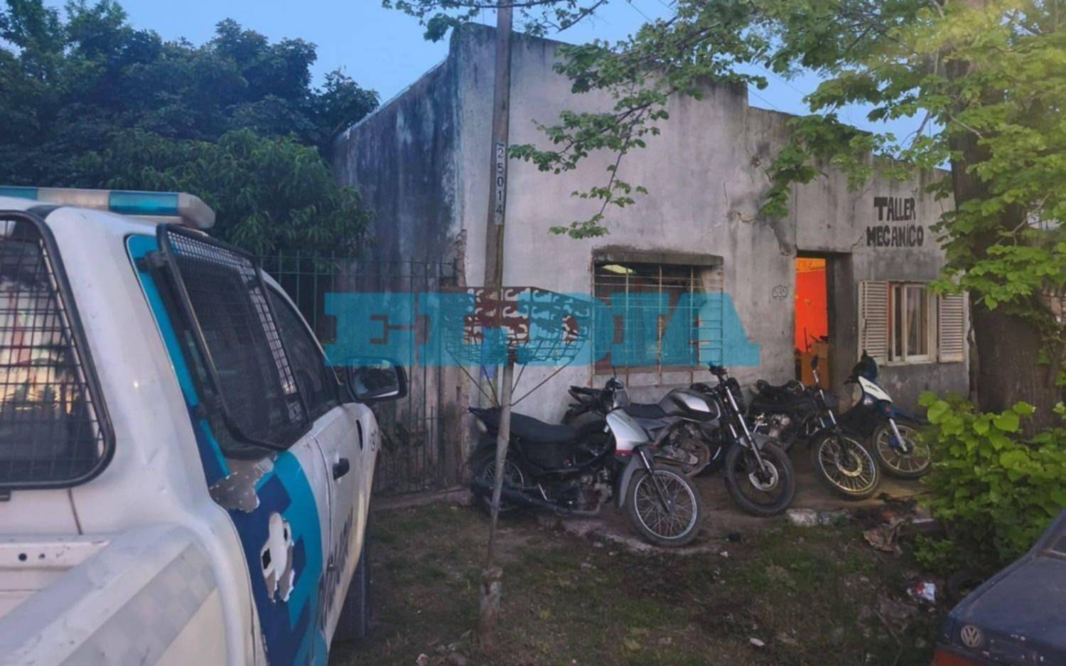 Desbarataron un taller clandestino en La Plata: secuestran autopartes, clausuran el local y detienen al dueño