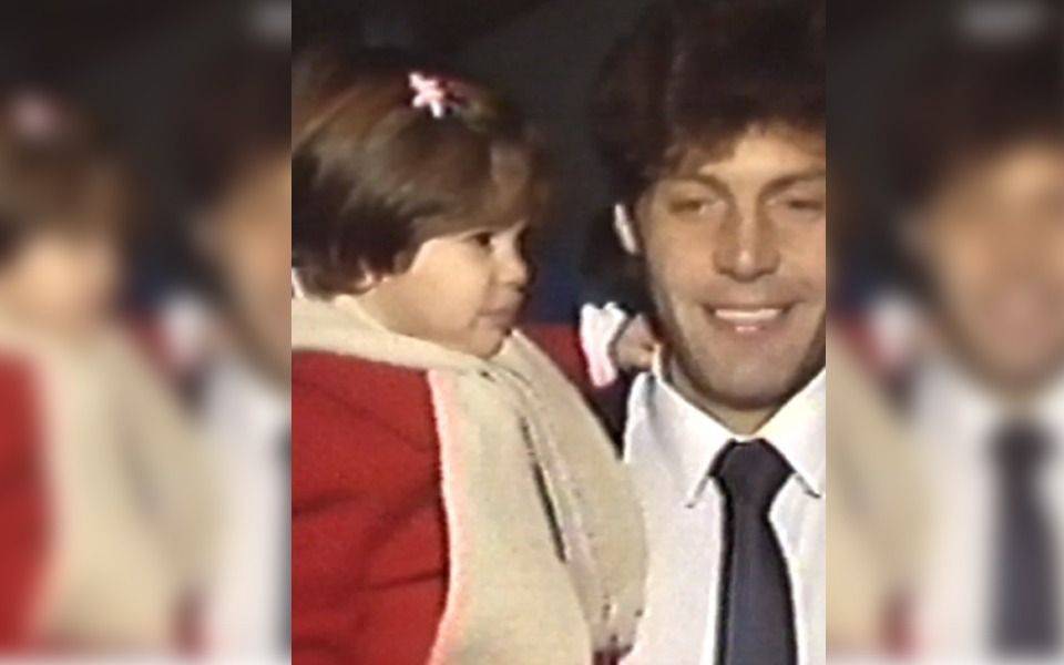 “Miguel Ángel Russo, la sonrisa del fútbol”: un video inédito con su pequeña hija en brazos