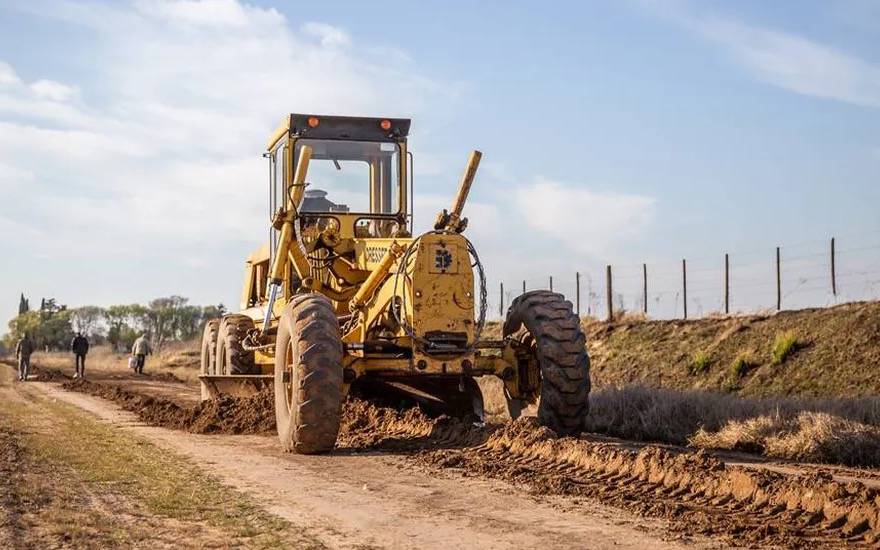 Junín: balance positivo del mantenimiento de caminos rurales