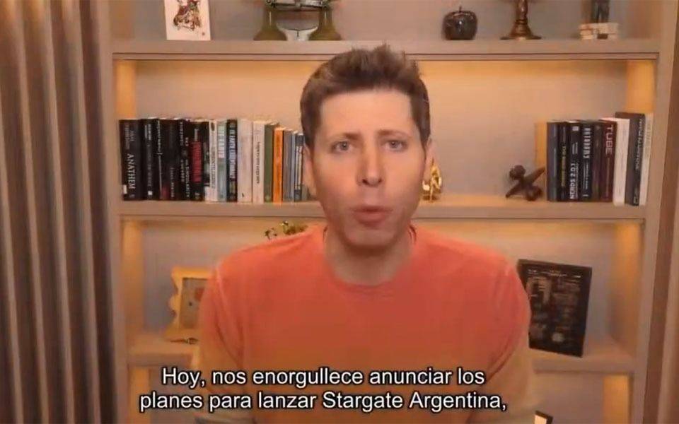 Habló Sam Altman, el creador de ChatGPT, sobre "Stargate Argentina" y OpenAI en la Patagonia