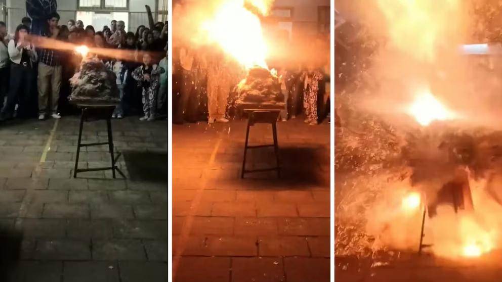 Está grave tras un accidente en una feria de ciencias