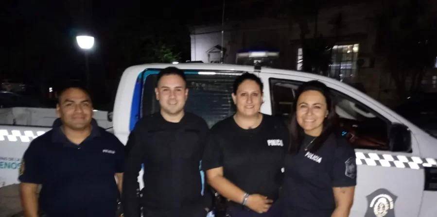 Policías salvaron la vida de una nena en Abasto
