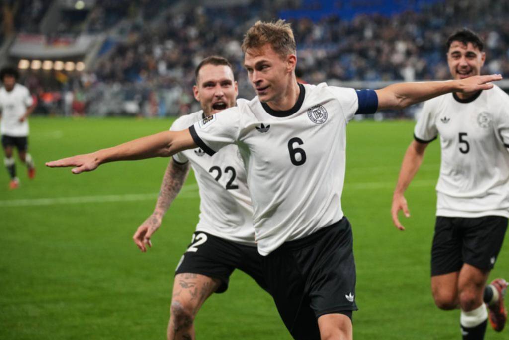 Alemania consiguió una goleada para acomodarse