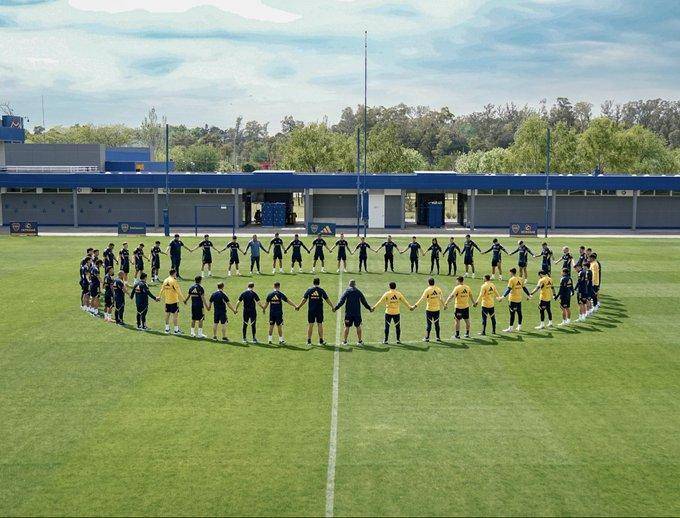 Boca volvió a entrenar en medio de un clima de mucho dolor y tristeza