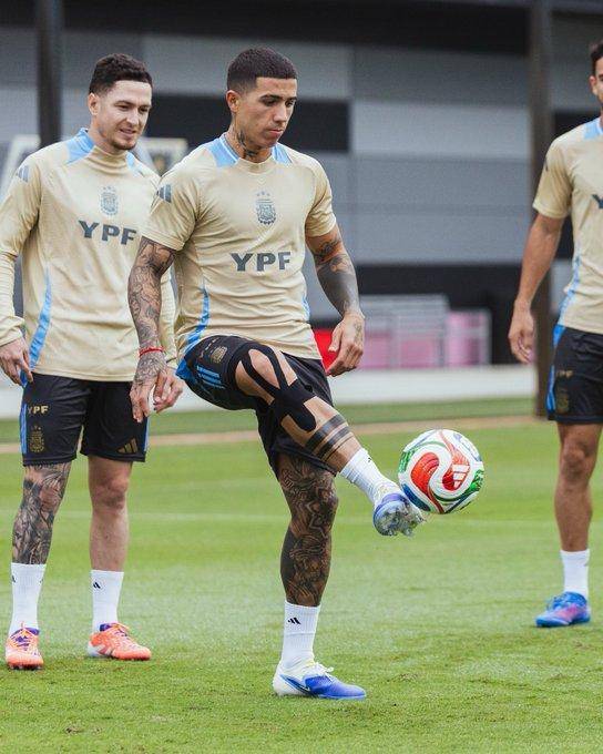 Enzo Fernández fue desafectado de la Selección